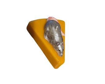Grande formaggio per la candela del topo, 100% cera d'api vela