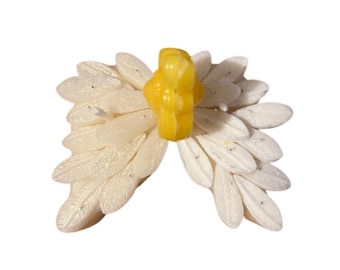 Candela benedizioni angeliche 100% cera d'api, opera angelica