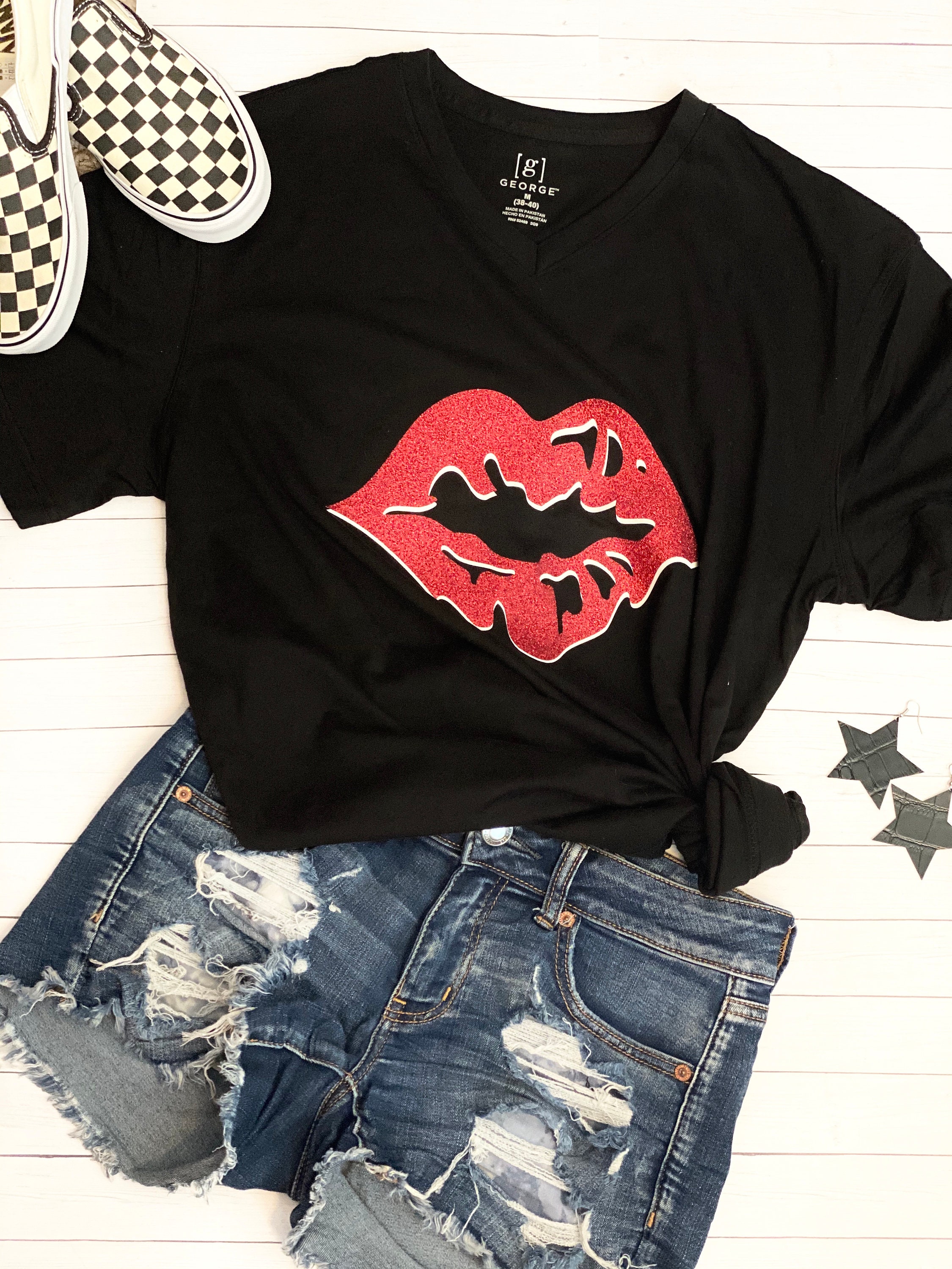 drip lip t shirt