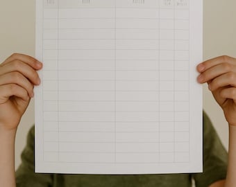 Homeschool Reading Log: Printable Book Tracker (Digital Download)
