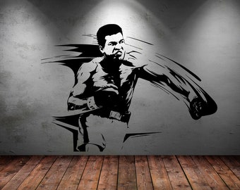 Muhammad Ali boxing gym wall mural wallpaper. 