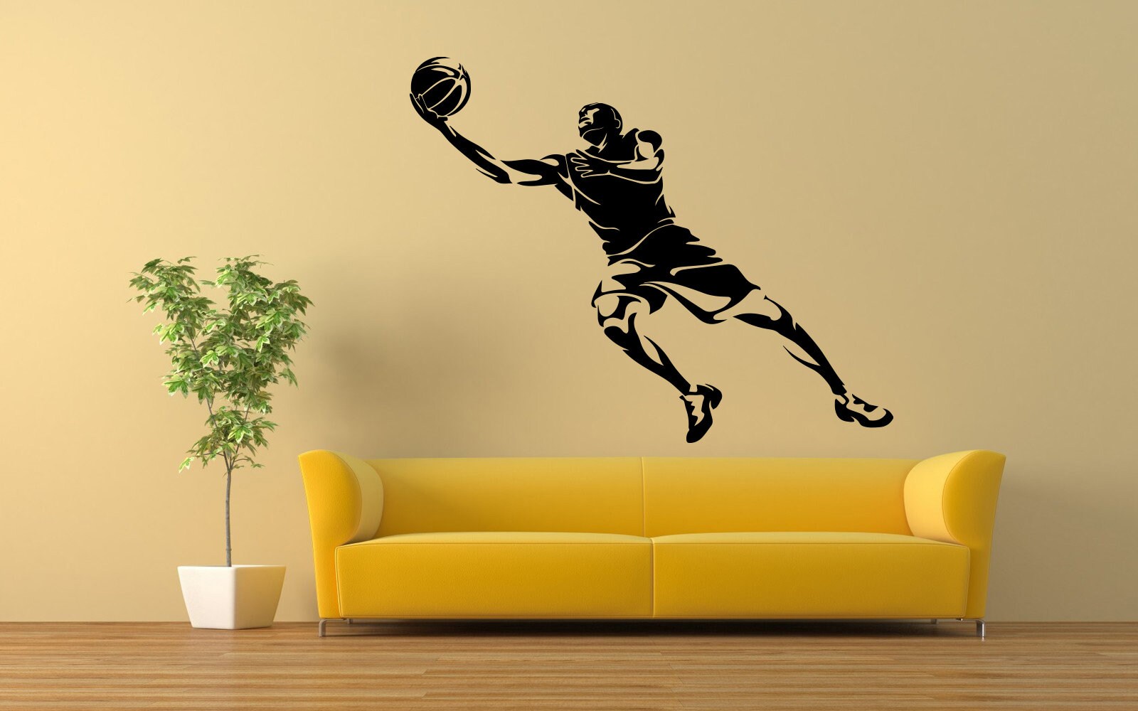 Basketball Stars Sport Kinderzimmer Wandaufkleber Vinyl | Etsy