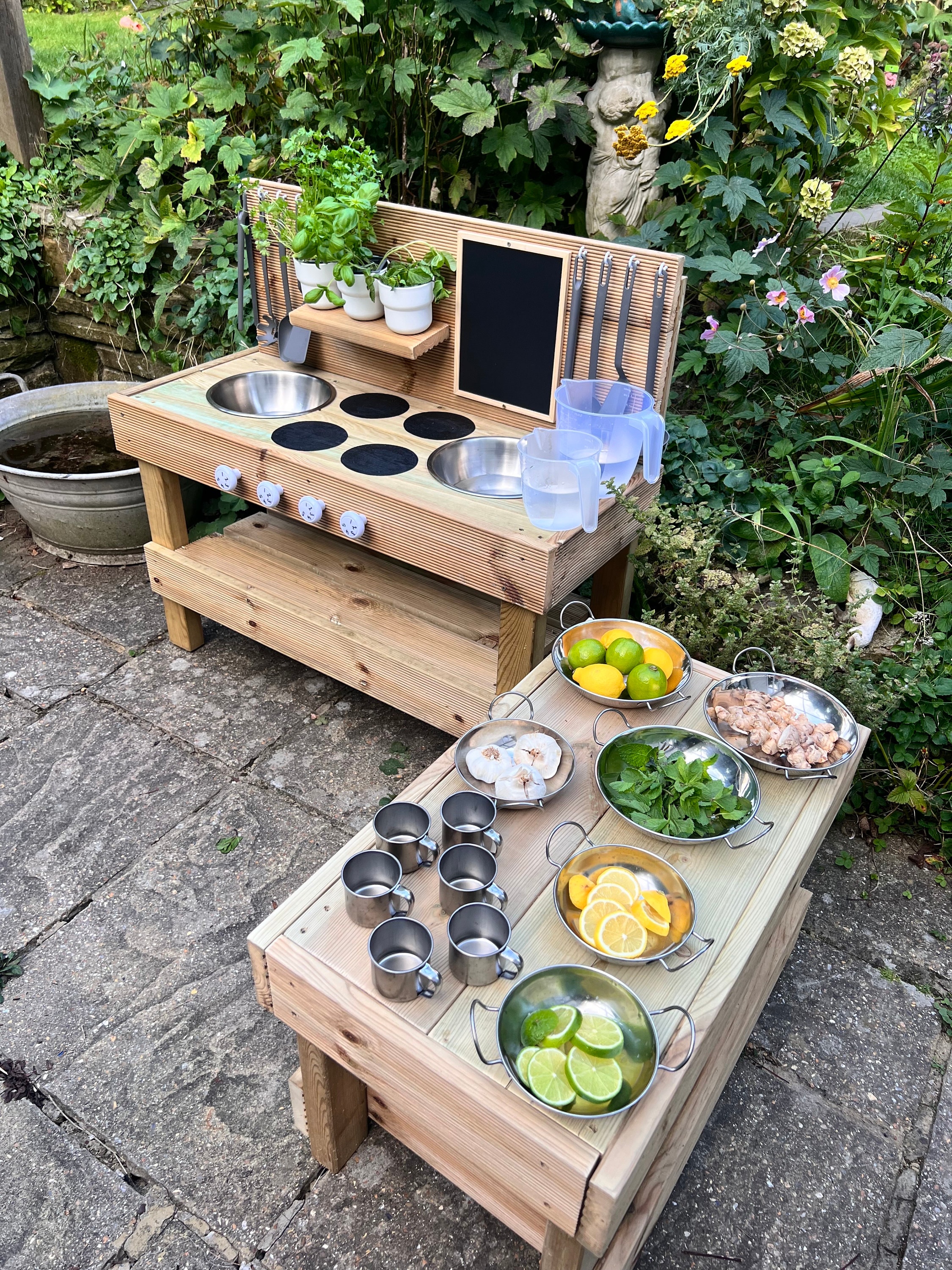 Mud Kitchen Accessory Table - Etsy