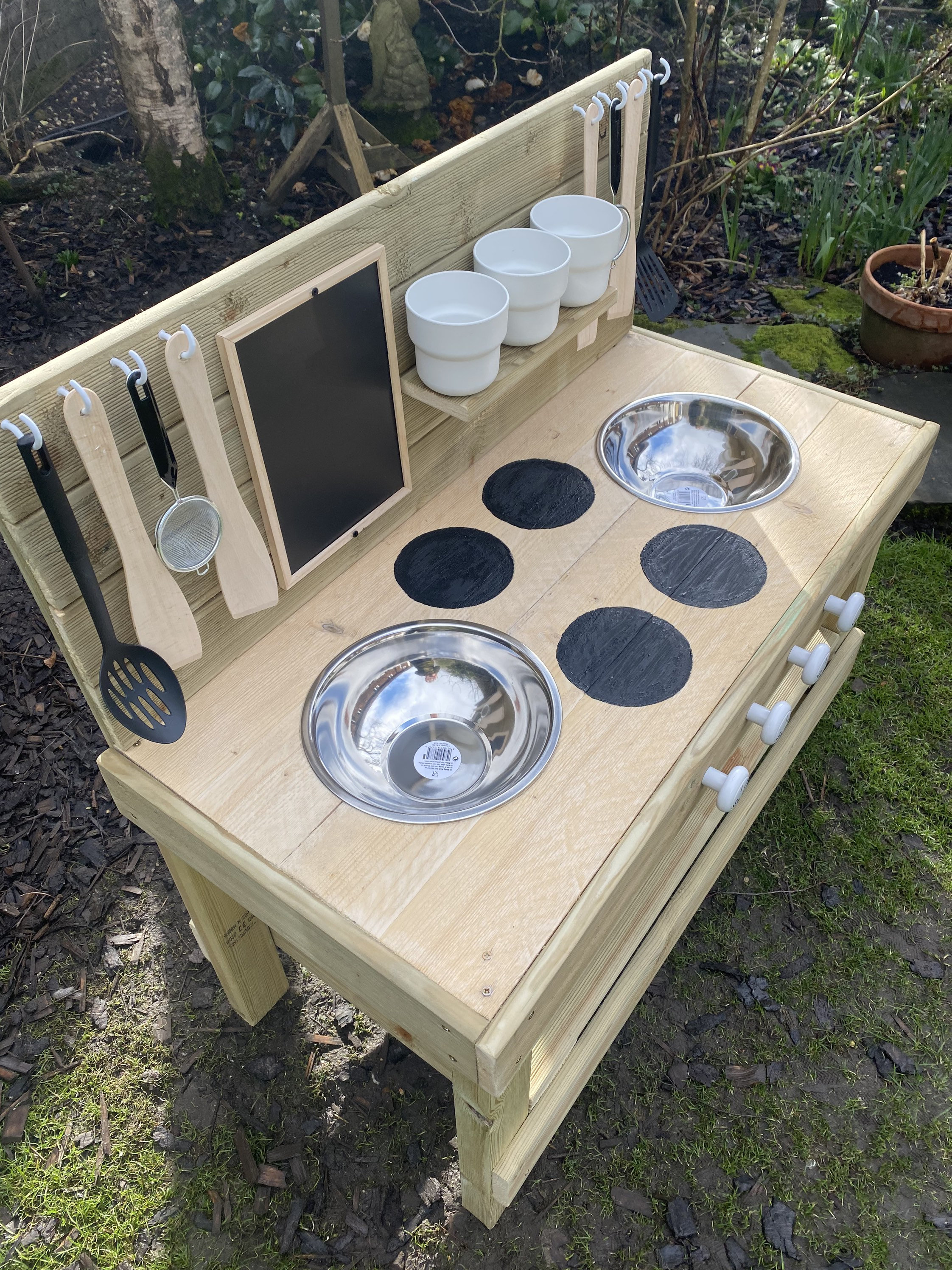 Mud Kitchen With Double Sink - Etsy