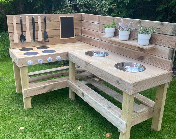 Mud Kitchen DIY Plan - Etsy UK