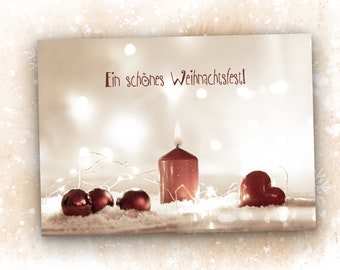 Postcard *Merry Christmas*| Greeting Card Christmas Time