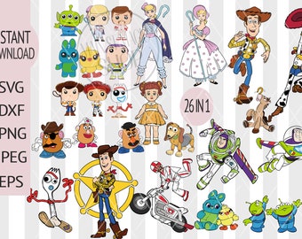 Toy Story 4 Svg Etsy