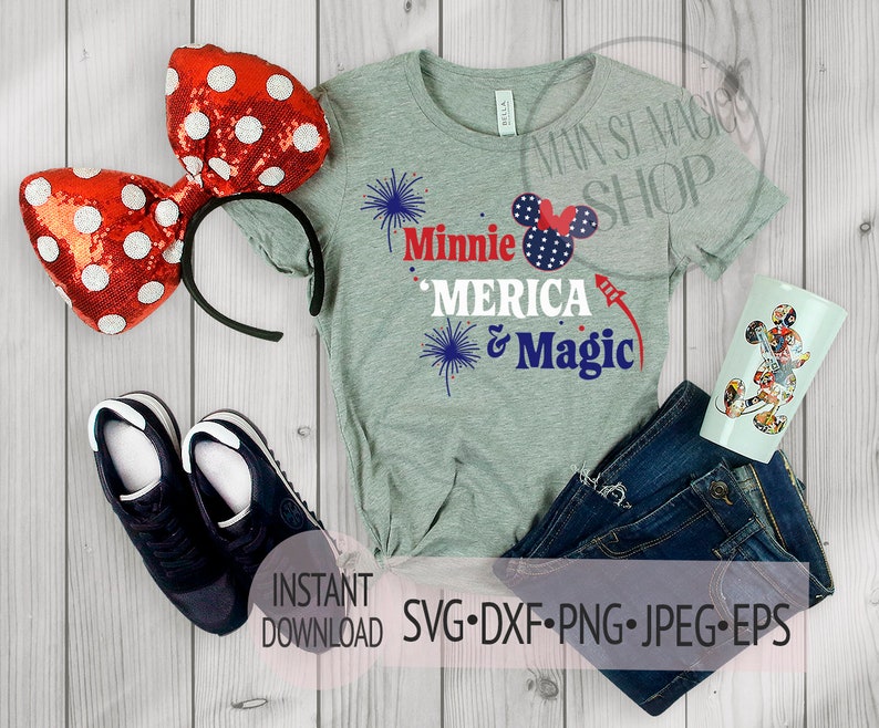 Download Fourth of July svg 4th of July svg Mickey mouse svg Minnie ...