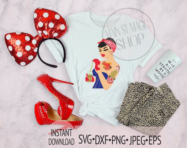 Download 7pcs Layered Punk Disney Princess Svg Disney Trip Svg Punk Etsy SVG, PNG, EPS, DXF File