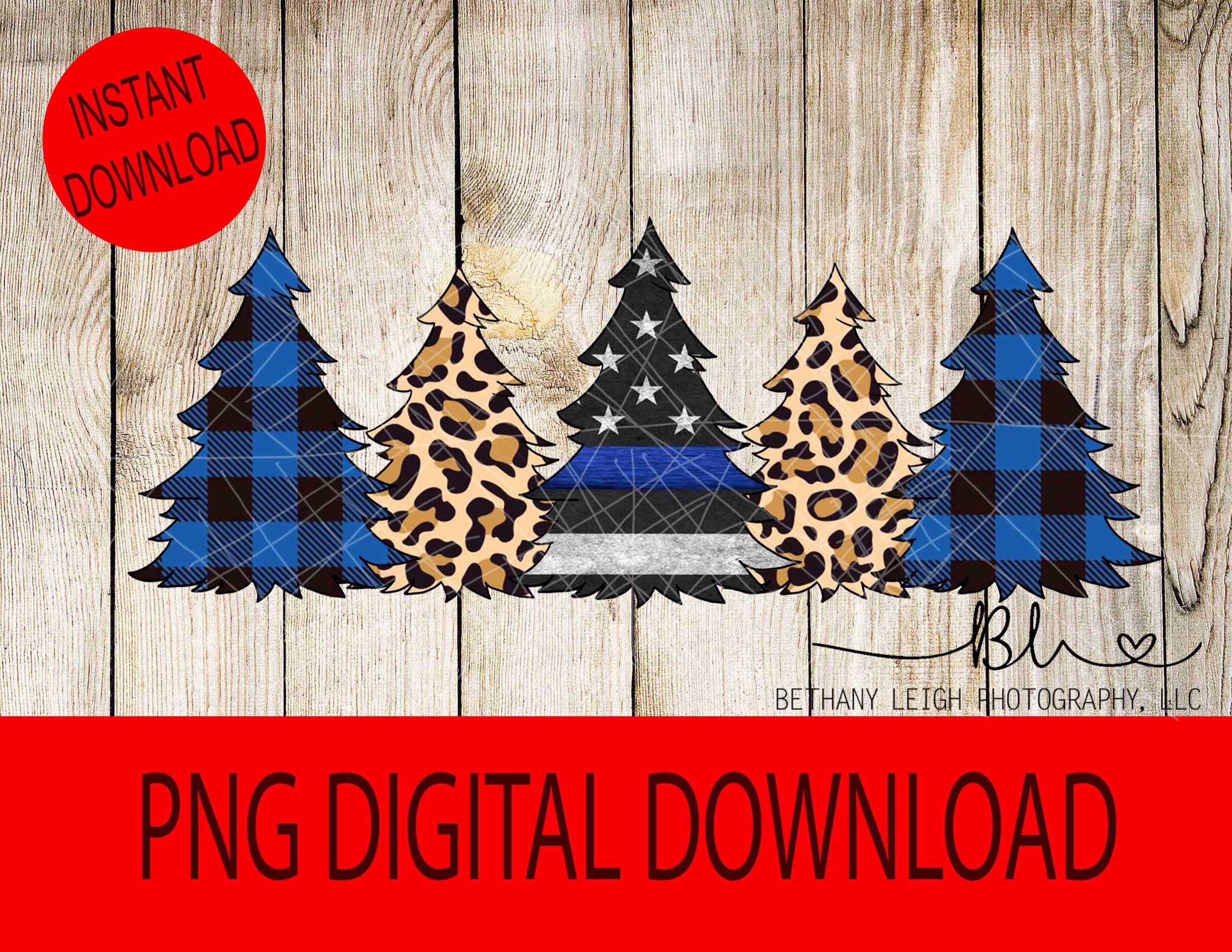 Thin Blue Line Christmas Tree Blue Lime Christmas Tree Thin Blue Line