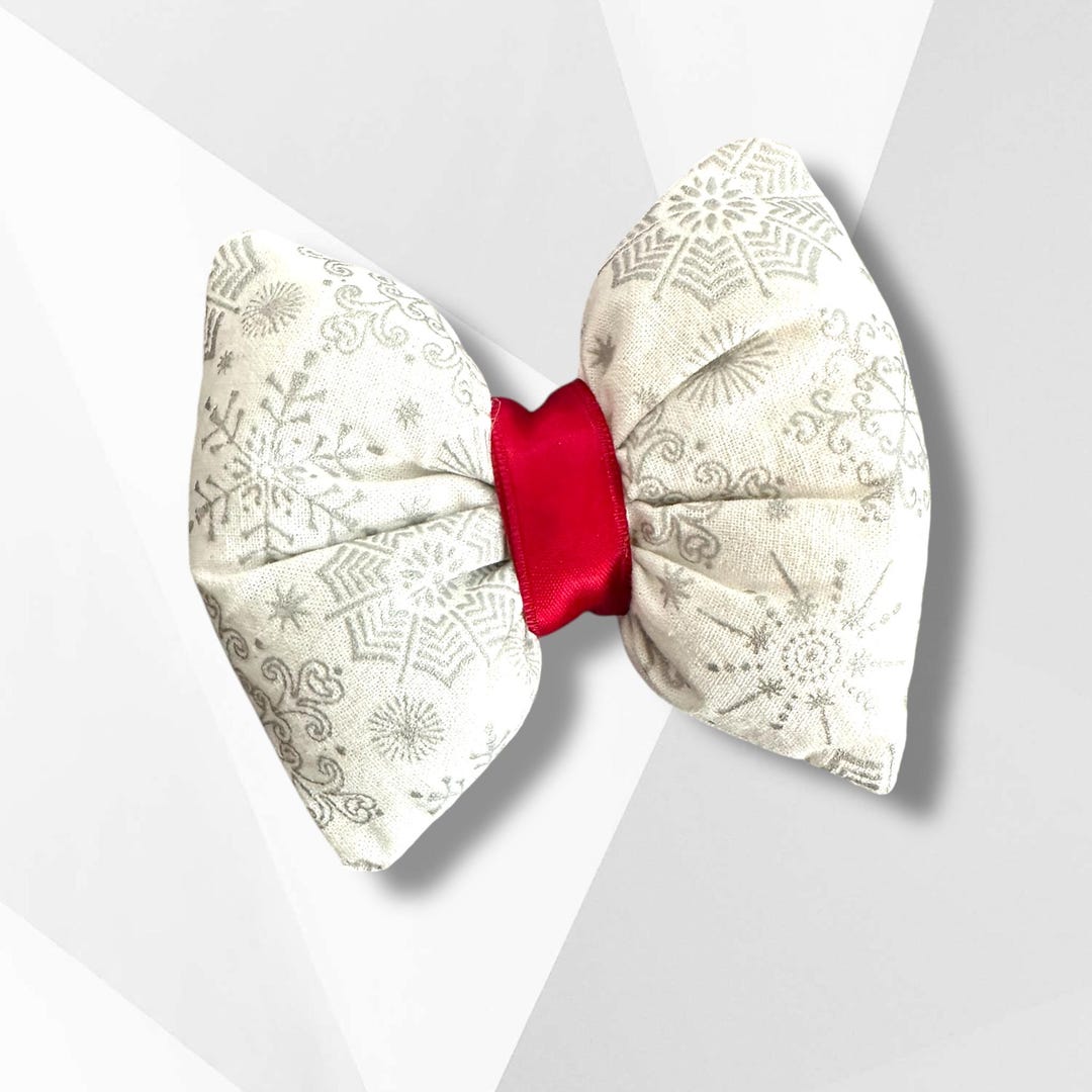 Sample Dog Hair Bow With 2.25” Alligator Clip / Handmade Luxury Pet ...
