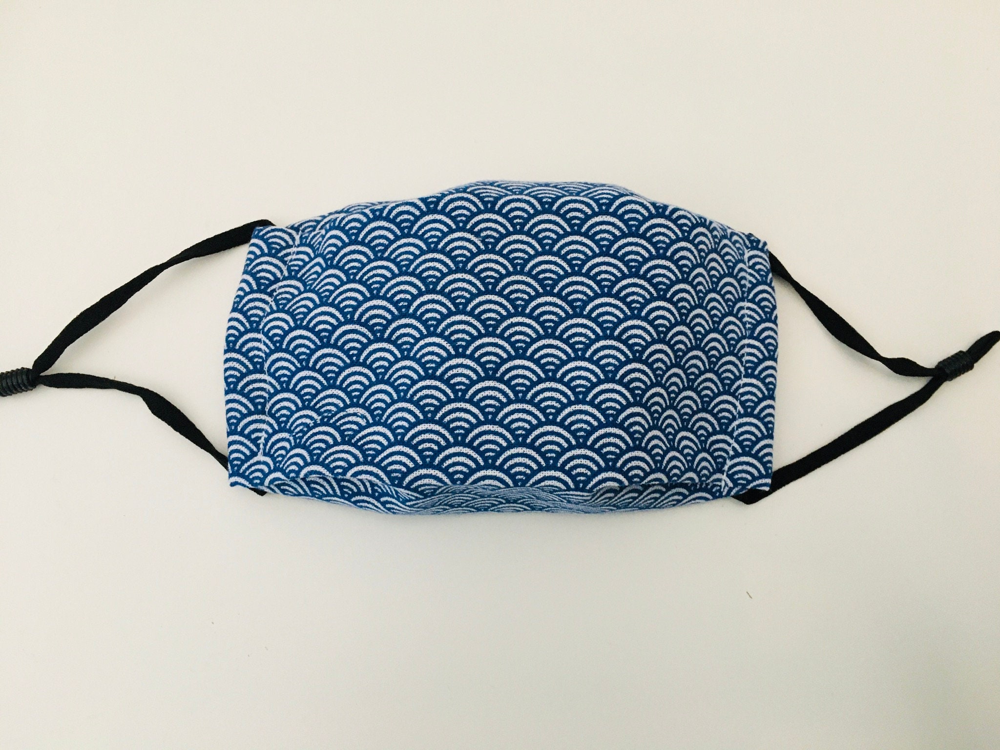 Japanese style face mask Soft Japanese tenugui cotton Etsy