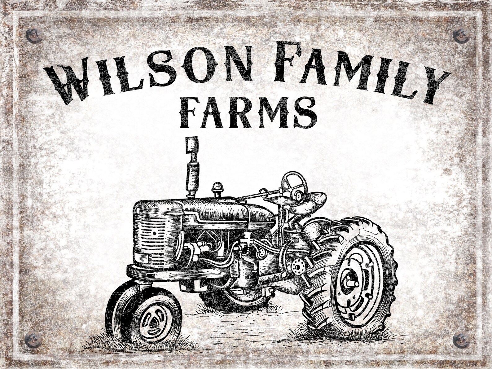 15 x 12 vintage farmhouse sign / Custom Rustic Home Decor / | Etsy