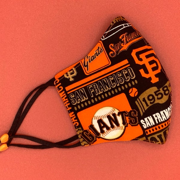 SF Giants Face Mask, San Francisco Giants Mask, MLB Baseball Mask, SF Giants Mask for Child, Men, Women, Adjustable, FaceMask, sf Giants