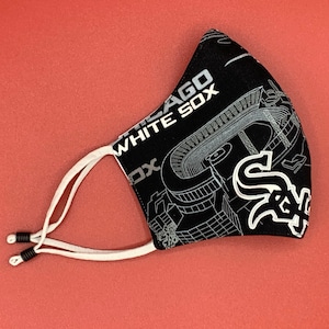 White Sox Face Mask, Chicago White Sox Face Mask, White Sox Mask, Adjustable FaceMask, MLB Baseball Face Mask, Kids, Children, Men, Women