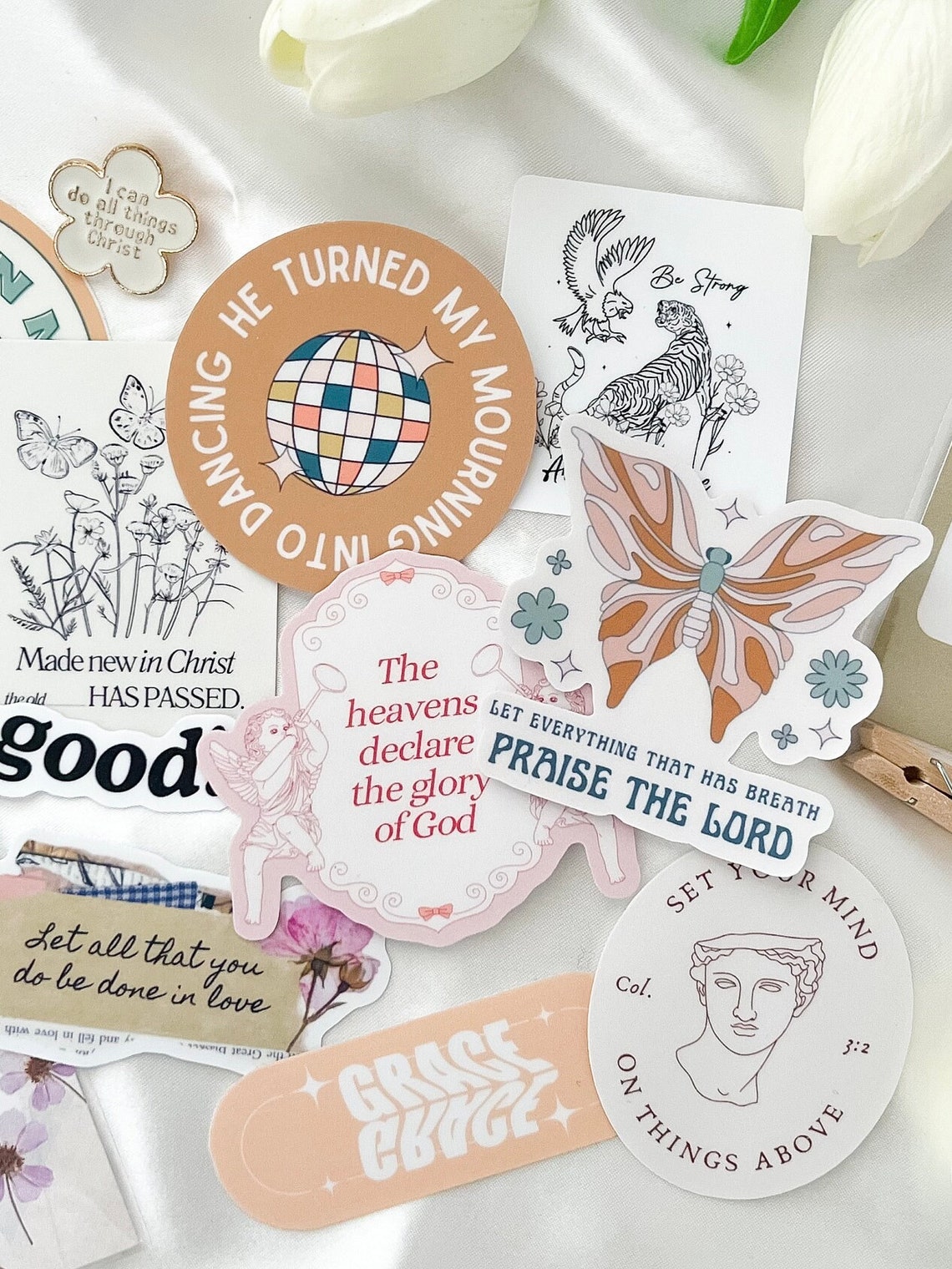 Grace Sticker | Christian Sticker | Bible Sticker | Faith Sticker | God ...