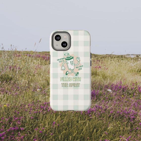 Filled With The Spirit Phone Case | Christian Phone Case | Faith Phone Case | Trendy Phone Case | Aesthetic Phone Case | Christian Gift