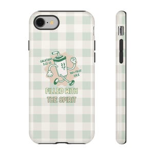 Cover per telefono "Ripieno dello Spirito" / Cover per telefono cristiana / Cover per telefono con tema fede / Cover per telefono alla moda / Cover per telefono estetica / Regalo cristiano immagine 3