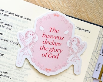 Glory of God Sticker | Christian Sticker | Faith Sticker | Bible Verse Sticker | Bible Sticker | Jesus | God | Trendy | Aesthetic