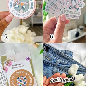 Build Your Own Christian Sticker Pack | Christian Stickers | Bible ...