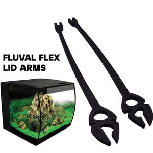 Fluval Flex Lid Arms for Lid Holding, Maintenance Your Aquarium with Ease with Lid Up, Easy to Install, Fast Shipping from Canada. Pack of 2