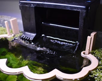 Aquarium Floating Plant Blocker. Aquarium Filter Corral. HOB System Protector. Aquarium Fish Tank Decor. One Size Fit All. Keep Plant Tidy.