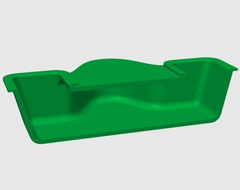 Túnel de enfriamiento para peces, camarones, coriáceos y plecos. Archivo STL para impresión 3D. Descarga digital. Producto físico. Imprime desde casa.