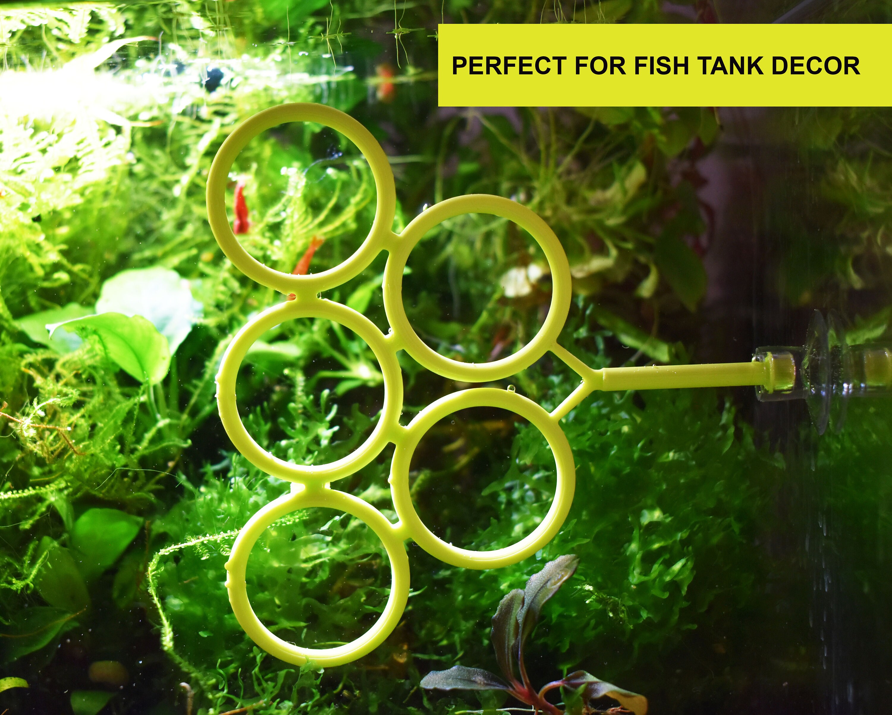 brio fish tank accessories White 4 GAL. Metal for RO Water Filter Systems flower ball with daisies CPLIKE Black Betta Fish Hammock