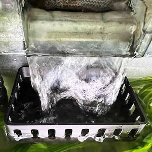 Quadratischer Aquarienfilter Baffle Für ALLE HOB Filtersysteme. Universeller Ruhefilter. Ideale für Betta Fish&Shrimp. Perfekt für alle Tanks.