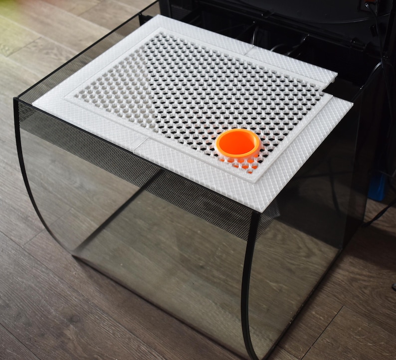 Fluval Flex 9 & 15 Gallon Custom Lid – Full-Service Design and 3D Printing. Unique Designed Lids Perfect Fit For Fish Tank. Perfect Fit Lid. image 2