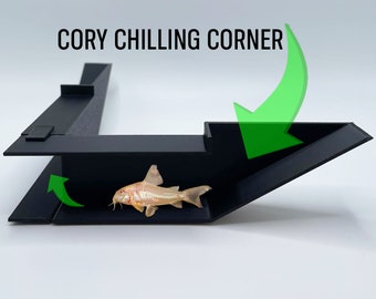 Cory Chilling Corner Underground Tunnel, Unleash Natural Behaviors with a Corydoras Tunnel, Corydoras Lover, Fast Shipping from Canada