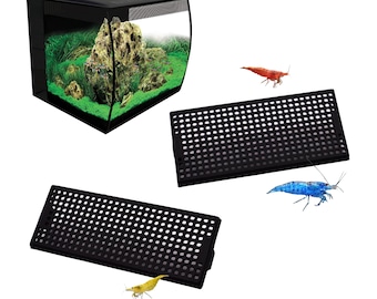 Protezioni per gamberetti Fluval da 9 e 15 galloni. Confezione da 2 protezioni per gamberetti stampate in 3D per acquari Fluval Flex da 9 e 15 galloni. Mantengono al sicuro gamberetti e avannotti.