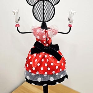 Authentic Disney Shanghai Disney Resort Minnie Mouse Jewelry Hanger 14.5" image 8