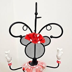 Authentic Disney Shanghai Disney Resort Minnie Mouse Jewelry Hanger 14.5" image 5