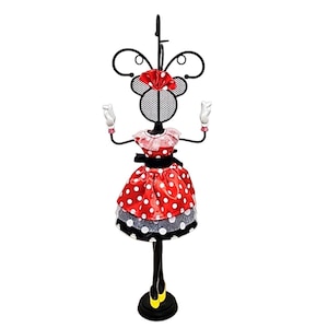 Authentic Disney Shanghai Disney Resort Minnie Mouse Jewelry Hanger 14.5" image 1