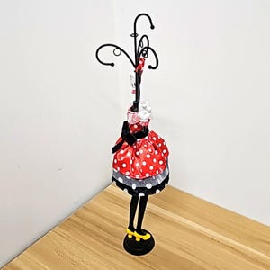 Authentic Disney Shanghai Disney Resort Minnie Mouse Jewelry Hanger 14.5" image 11