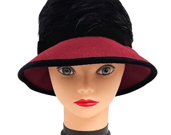 70s/80s Michael Howard Ivory Glam Wool Hat 70 main image 2