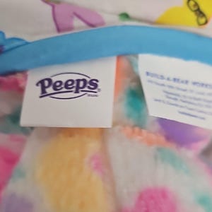 Build-a-Bear 2022 Floral Plush Bunny Original BAB Bunny Peeps Pajamas 16" image 8