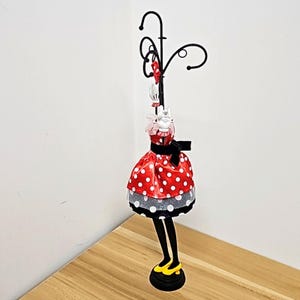 Authentic Disney Shanghai Disney Resort Minnie Mouse Jewelry Hanger 14.5" image 6
