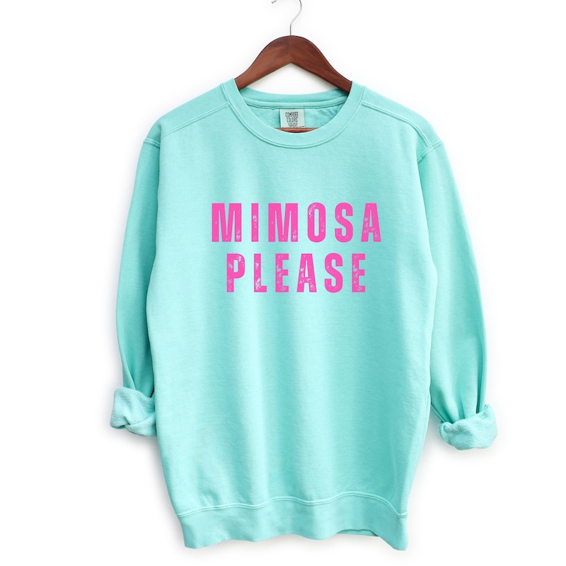 Mimosa Striped Terry Sweatshirt