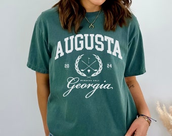 Augusta Georgia Vintage Golf Shirt Augusta Tee for Golf Lover Gift for Woman Golfer Shirt Vintage Augusta Country Club Shirt Golf Girl Shirt