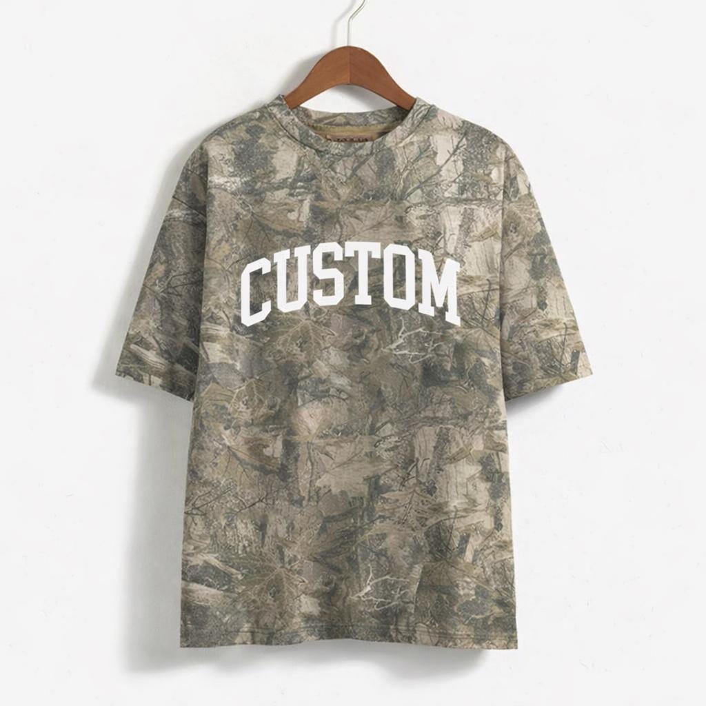 Custom Vintage Camouflage Shirt