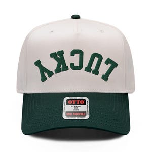 Lucky Hat for St. Patrick’s Day Hat Embroidered  St. Patrick's Day Gift Unisex Hat for St. Pattys Day Luck Hat Upside Down Hat Green Hat