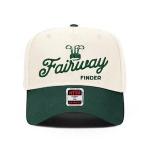Cappello Fairway Finder, cappello da golf trucker: stile vintage snapback per gli amanti del golf, cappello da golf divertente per un regalo per gli amanti del golf