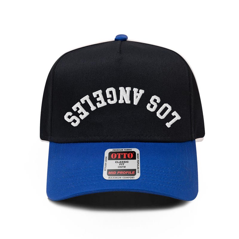 Backwards Text Hat - Etsy
