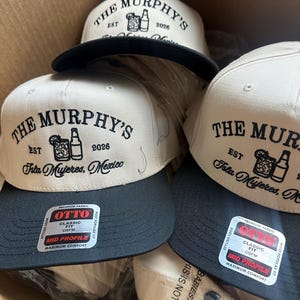 Custom Hats for Group, Bulk Order Embroider Hats, Custom Bachelorette Party Hats, Custom Bachelor Party Hats, Hats for Team, Wedding Hats