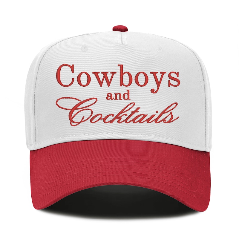 Cocktail Cowboy Trucker Hat