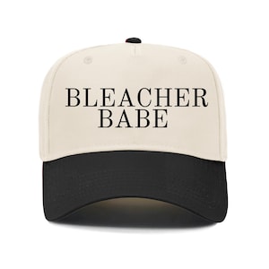 Game Day Trucker Hat: Two-Tone Snapback for Football Fan, Bleacher Babe Hat for Her, Tailgate Hat, Football Hat for Her