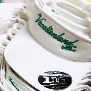Custom Visor Embroidered Visor for Golfer Personalized Visor for Tennis ...