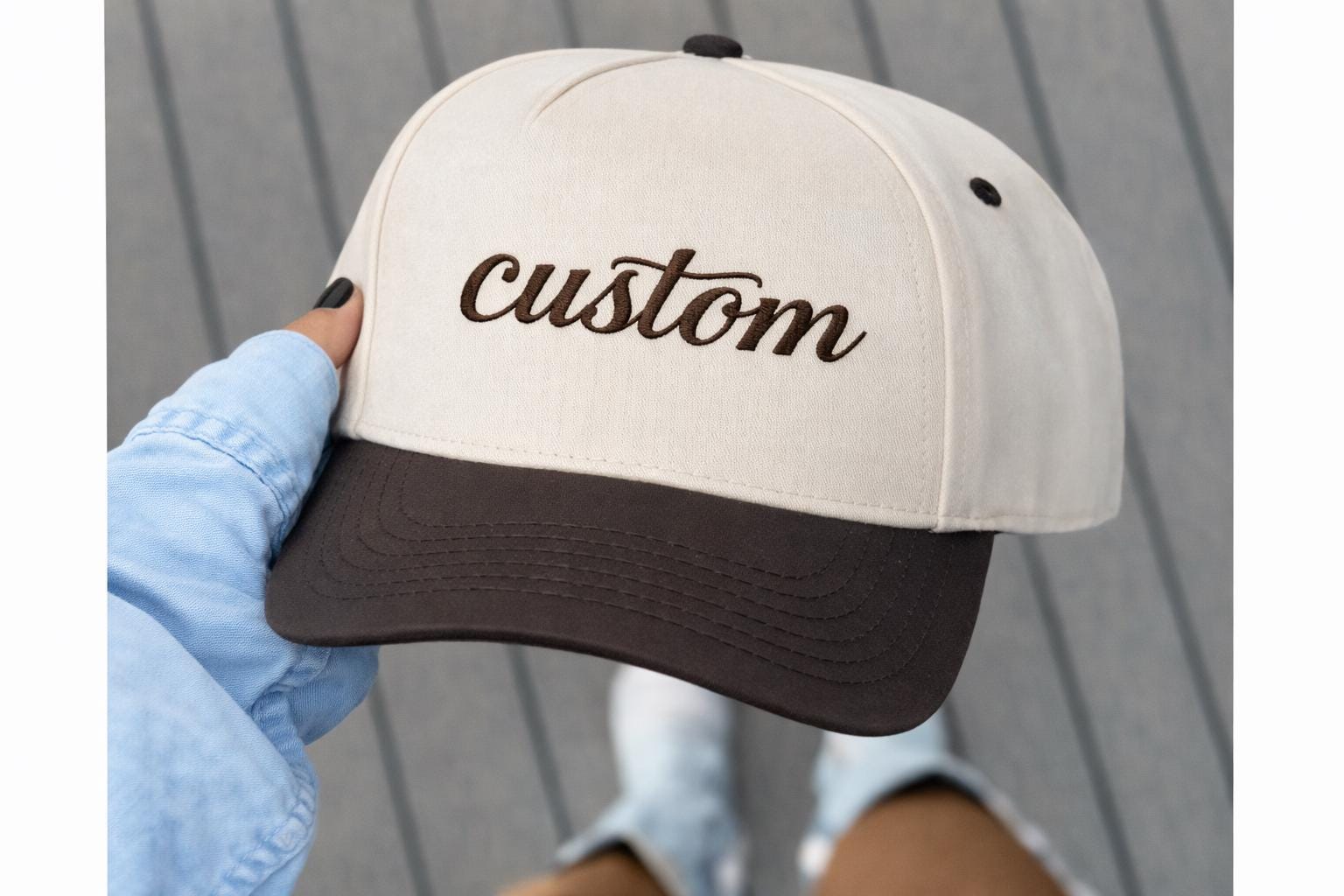 Cowgirl Trucker Hat Brown - Etsy display picture 1